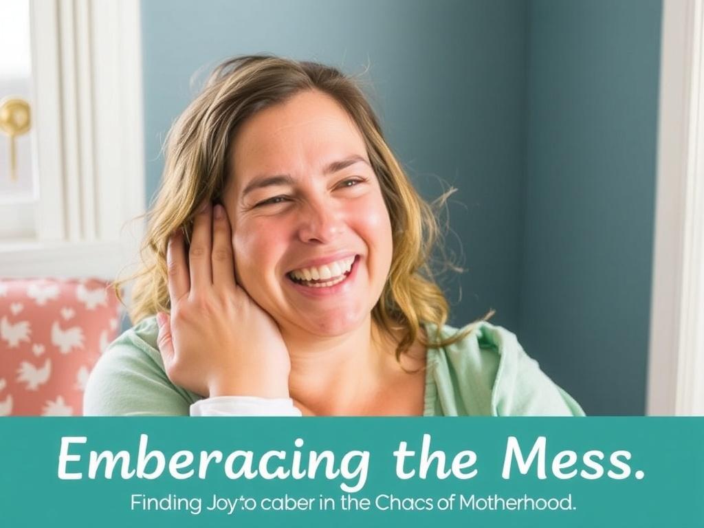 Abrazar el desorden: Encontrar alegría en el caos de la maternidad