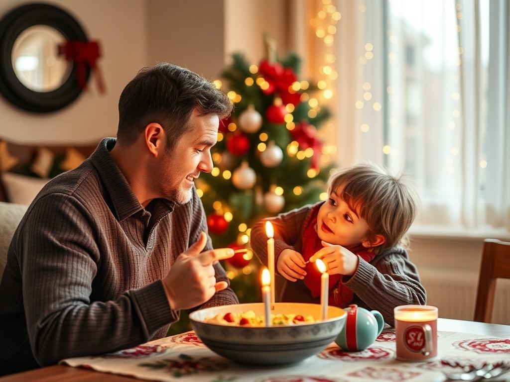     Feste feiern mit Kind: Neue Prioritäten setzen. Emotionale Arbeit: Erwartungen managen
