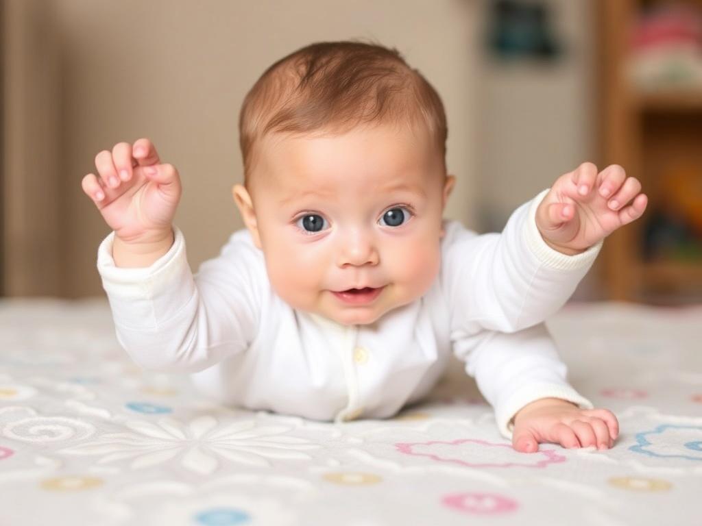 Développement Psychomoteur : que Fait Bébé à 1 Mois ? 3 Mois ? 6 Mois ?. Bebé a 3 meses: más control, más interacción Développement Psychomoteur : que Fait Bébé à 1 Mois ? 3 Mois ? 6 Mois ?. Bebé a 3 meses: más control, más interacción