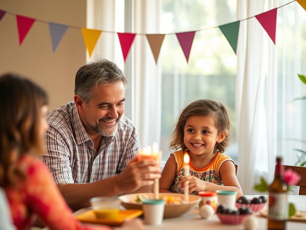     Feste feiern mit Kind: Neue Prioritäten setzen. Langfristige Prioritäten verschieben: Werte, Erinnerungen und Nachhaltigkeit