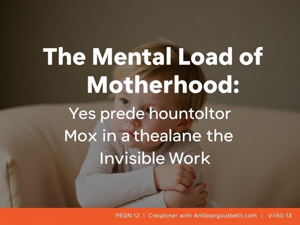 The Mental Load of Motherhood: How to Manage the Invisible Work. ¿Qué entendemos por "trabajo invisible" y por qué se llama carga mental? The Mental Load of Motherhood: How to Manage the Invisible Work. ¿Qué entendemos por "trabajo invisible" y por qué se llama carga mental?
