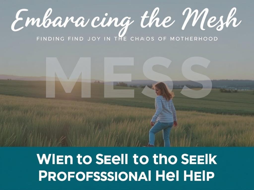Embracing the Mess: Finding Joy in the Chaos of Motherhood. Cuándo pedir ayuda profesional Embracing the Mess: Finding Joy in the Chaos of Motherhood. Cuándo pedir ayuda profesional
