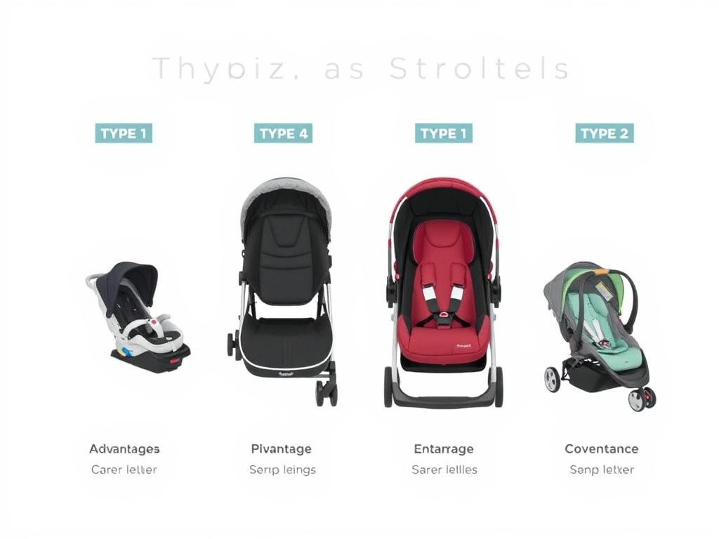     Choisir sa poussette et son siège auto : Guide d'achat.. Table comparative : types de poussettes (avantages et inconvénients)