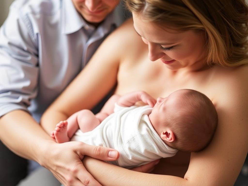 Créer du Lien avec Bébé : l'Importance du Peau à Peau. Beneficios inmediatos para el bebé