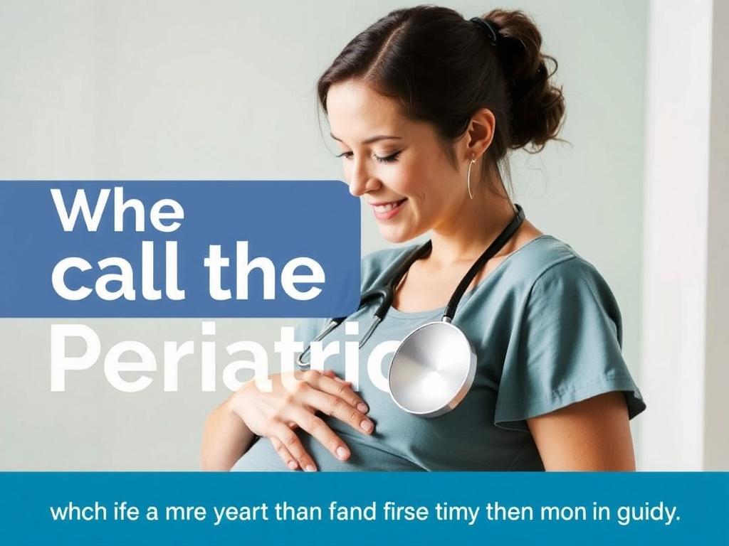     When to Call the Pediatrician: A First-Time Mom's Guide. Prevención y preparación: lo que toda mamá primeriza puede tener listo