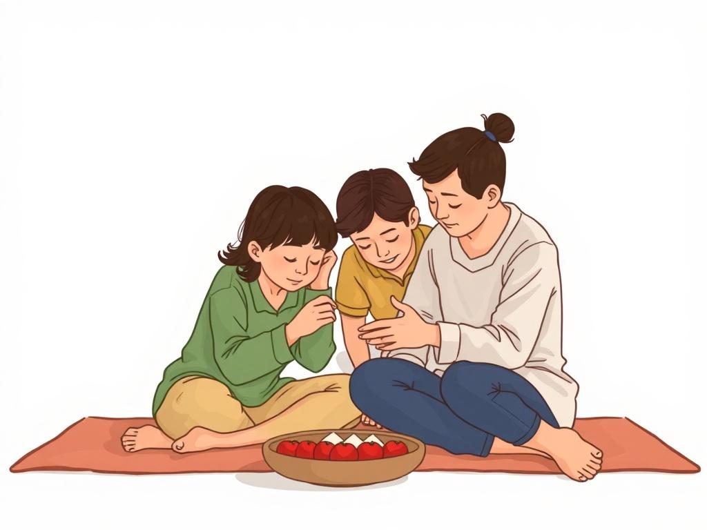 Rituales en la vida familiar: pequeñas ceremonias que brindan seguridad (Rituale im Familienalltag, die Geborgenheit schenken)