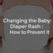 Cambiar al bebé sin lágrimas: comprender el eritema del pañal y cómo evitarlo