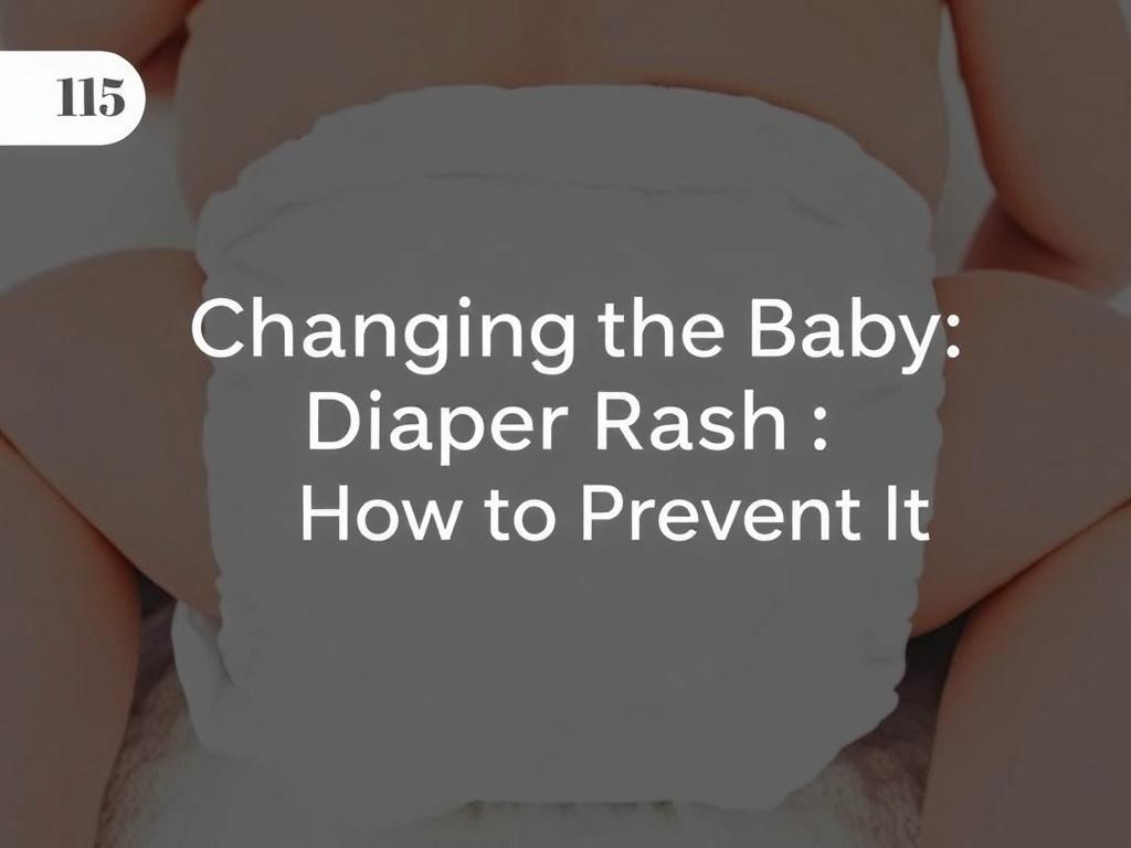 Cambiar al bebé sin lágrimas: comprender el eritema del pañal y cómo evitarlo