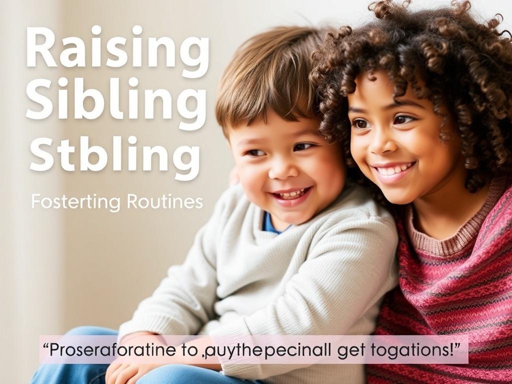 Raising Siblings: Fostering a Strong Bond. Practical Routines and Tools Raising Siblings: Fostering a Strong Bond. Practical Routines and Tools