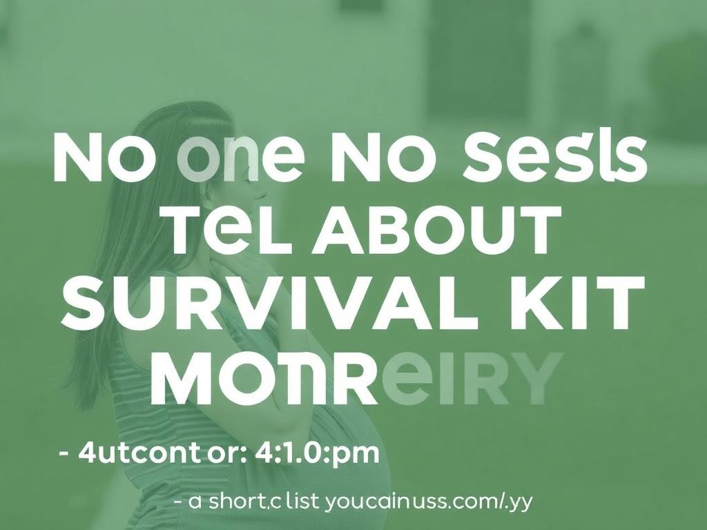 10 Things No One Tells You About Motherhood. Practical Survival Kit: A Short List You Can Use Today 10 Things No One Tells You About Motherhood. Practical Survival Kit: A Short List You Can Use Today