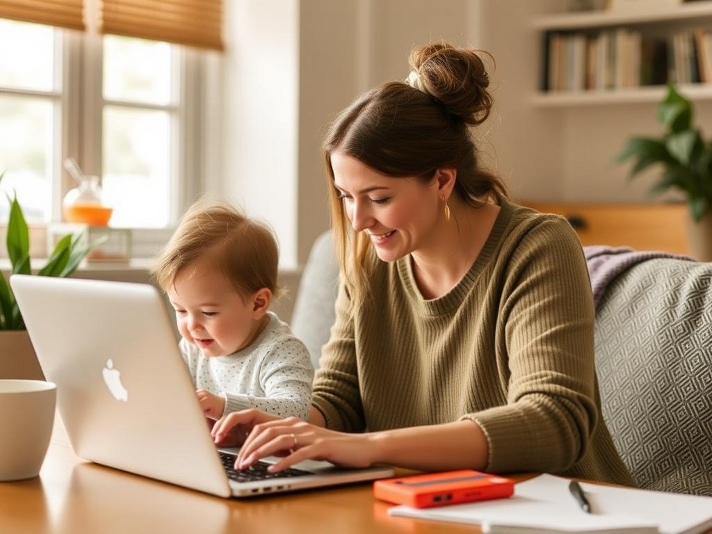 Maman et Télétravail : Astuces pour Concilier les Deux. Comunicación y límites: negociando con tu equipo y tu familia Maman et Télétravail : Astuces pour Concilier les Deux. Comunicación y límites: negociando con tu equipo y tu familia