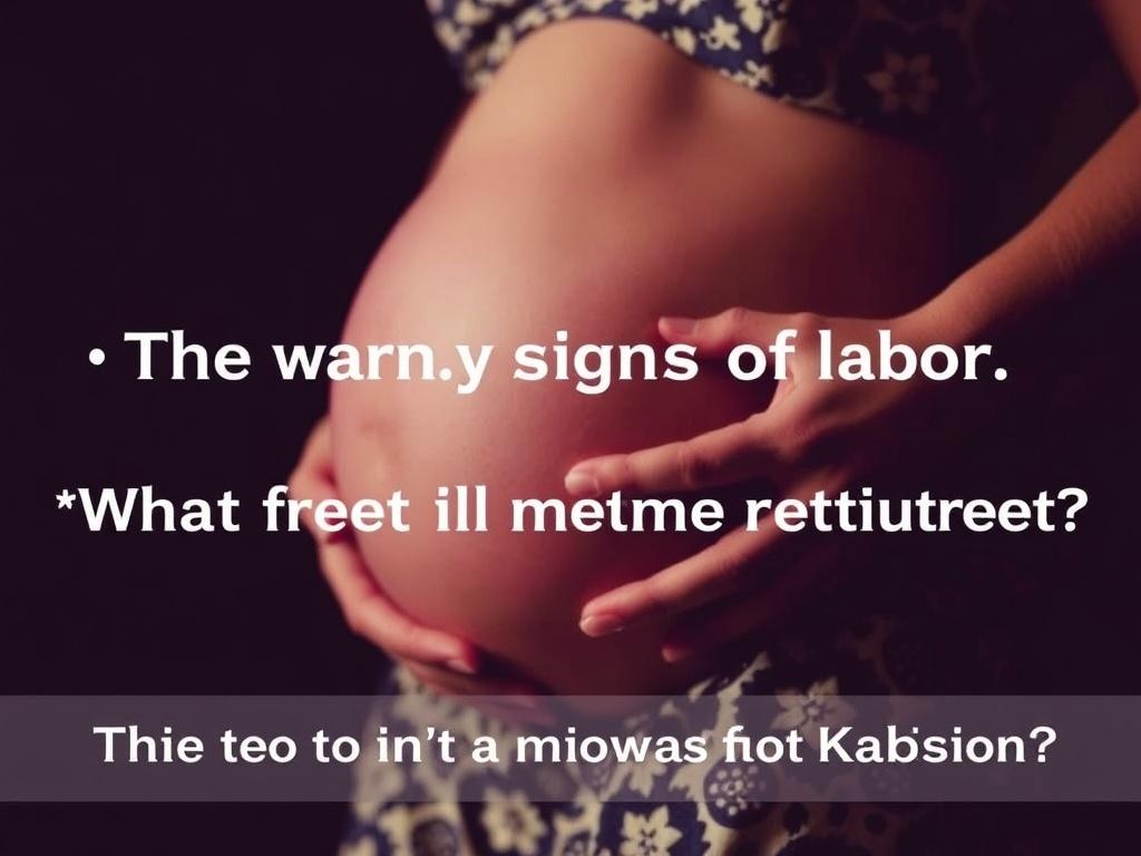     Les signes annonciateurs du travail.. Que faire en cas de rupture des membranes ?