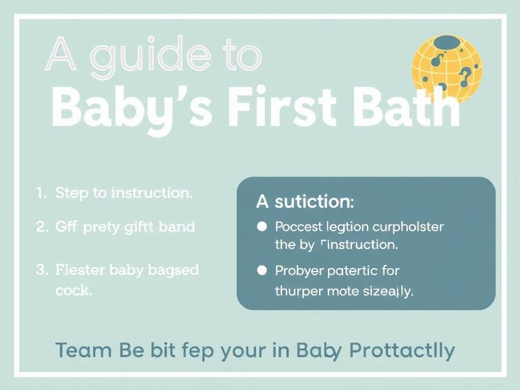    A Guide to Baby's First Bath: Step-by-Step Instructions. Seguridad ante todo: cómo mantener al bebé protegido