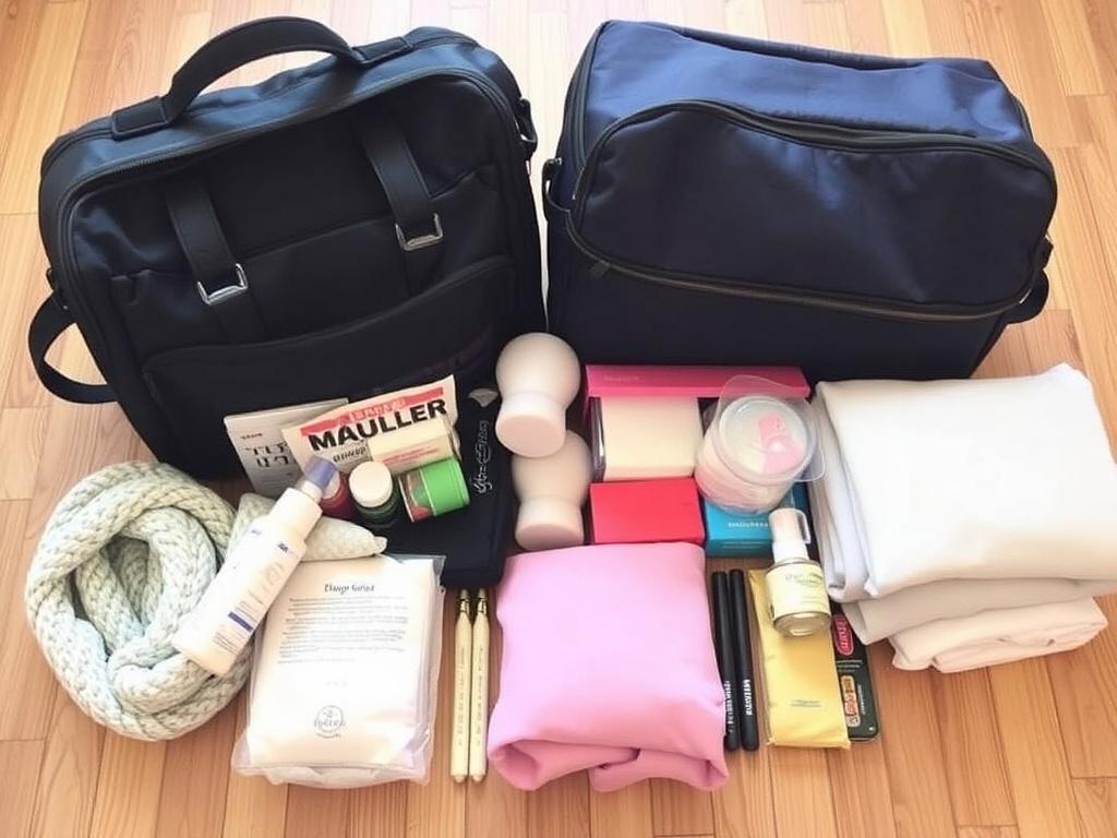     Préparer sa valise de maternité : La checklist ultime.. Checklist pour le partenaire et personne d'accompagnement