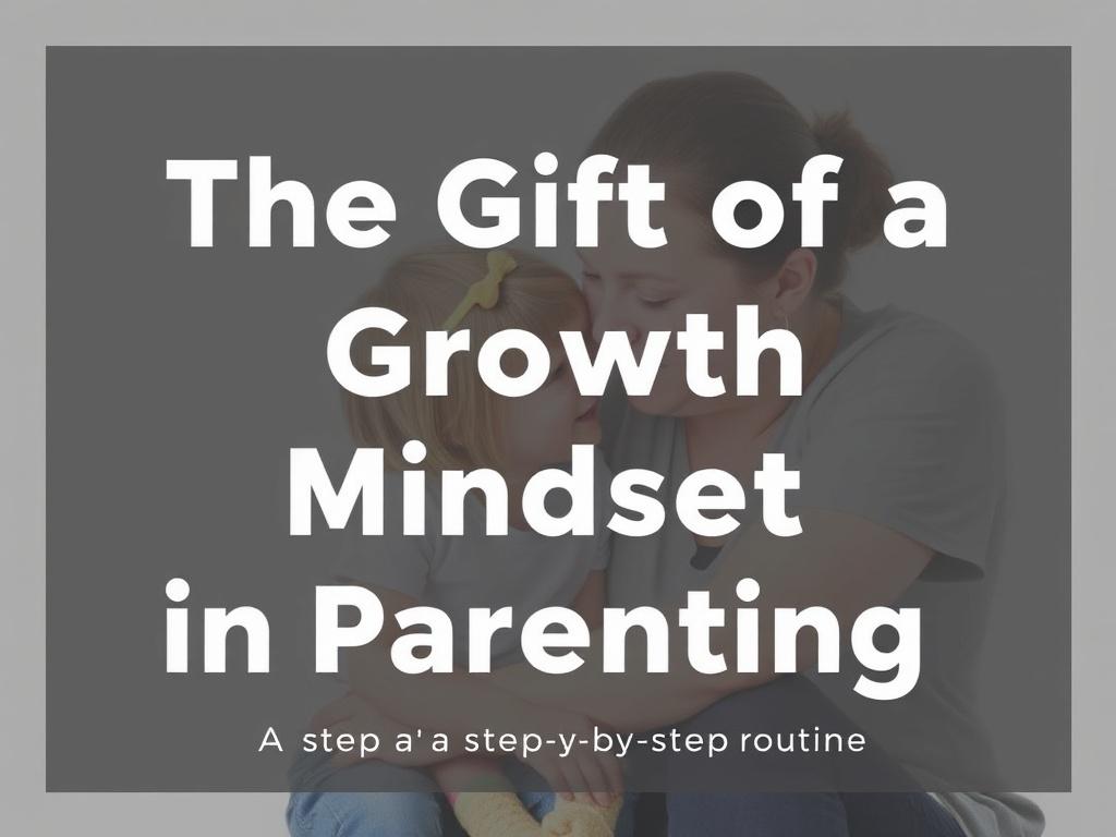     The Gift of a Growth Mindset in Parenting. Putting It All Together: A Step-by-Step Routine