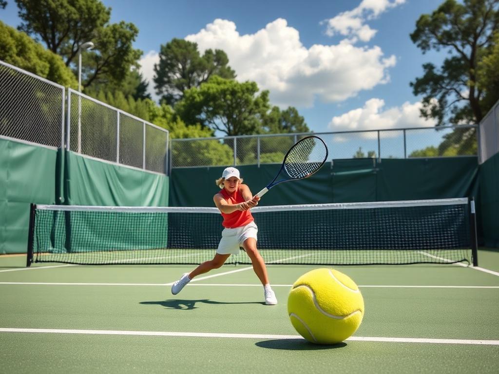 Большой теннис: от первых ударов до матча на центральном корте