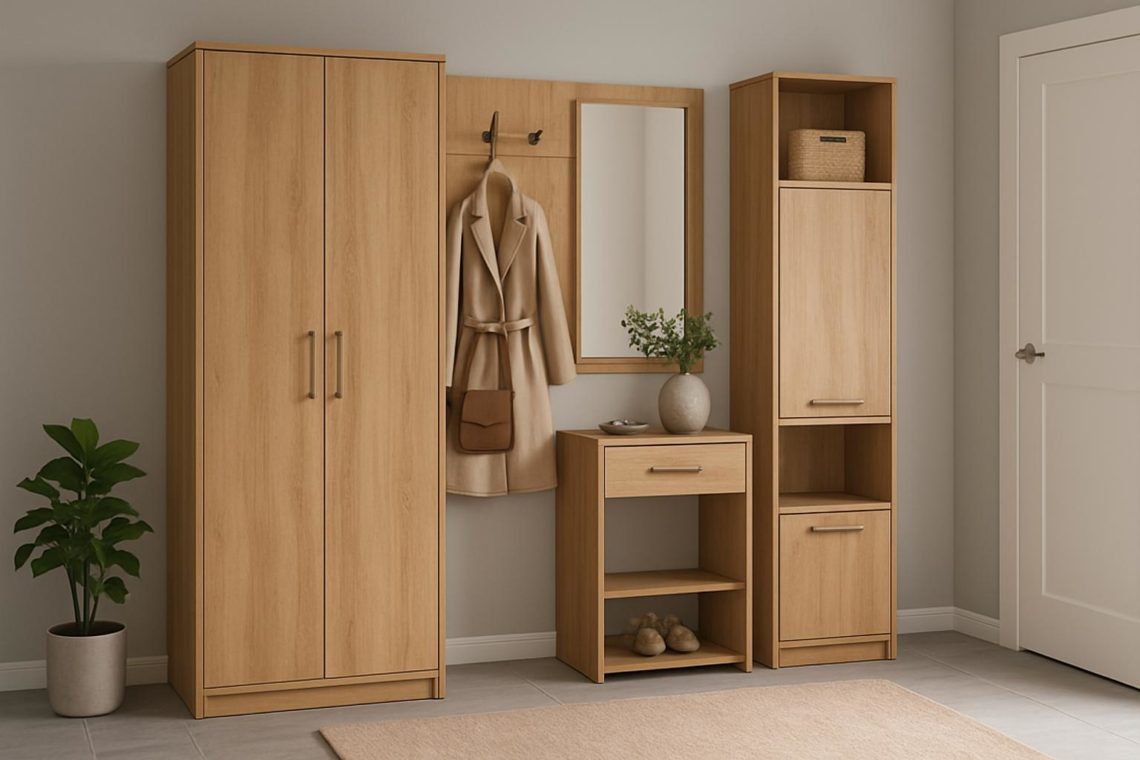 Модульные прихожие: как собрать удобный и стильный вход в дом