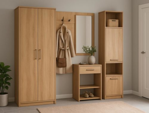 Модульные прихожие: как собрать удобный и стильный вход в дом